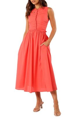 Petal & Pup Petal & Pup Violetta Ruched Dress