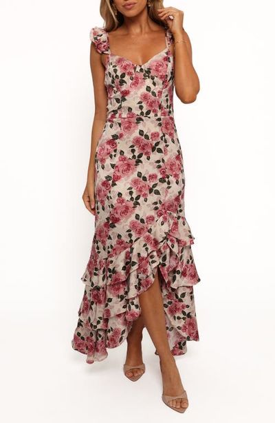 Petal & Pup Petal & Pup Zanie Floral Chiffon Maxi Dress
