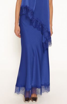 Petal & Pup Petal & Pup Zarni Lace Trim Maxi Skirt