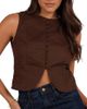 Petal And Pup Petal and Pup Daniella Linen Vest - 1