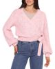 Petal And Pup Petal and Pup Etta Ballet Wrap Knit Sweater - 1
