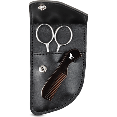 Pete & Pedro Pete & Pedro Beard Care Comb & Scissors Kit