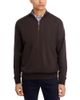 Peter Millar Peter Millar Autumn Crest Suede Trim Quarter Zip Sweater - 1