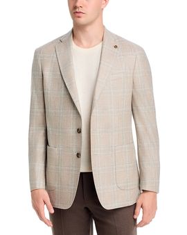 Peter Millar Peter Millar Bailey Wool & Cashmere Plaid Jacket