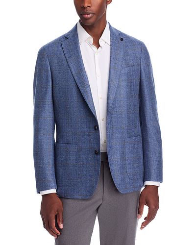 Peter Millar Peter Millar Crown Crafted Delrose Plaid Tailored Fit Soft Sport Coat