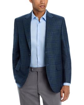 Peter Millar Peter Millar Flynn Classic Fit Wool Plaid Sport Coat