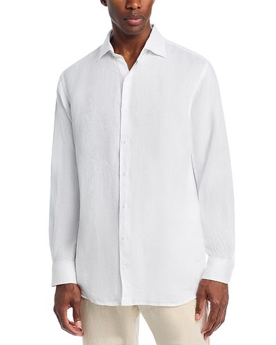 Peter Millar Peter Millar Shoreside Linen Sport Shirt