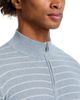 Peter Millar Peter Millar South Bend Striped Quarter Zip Sweater - 4