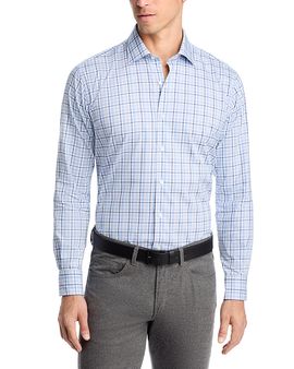 Peter Millar Peter Millar Warren Crown Long Sleeve Button Front Shirt