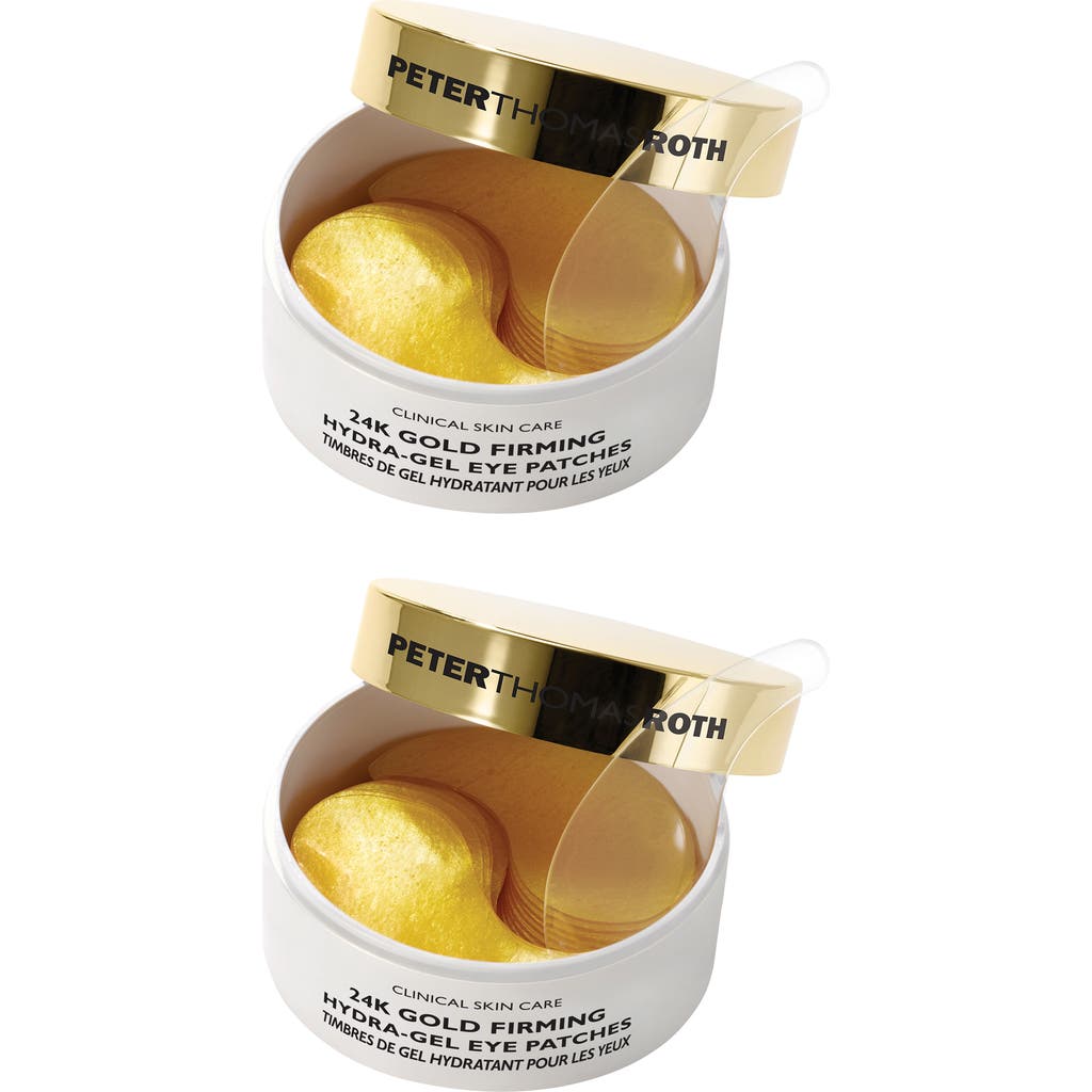 Peter Thomas Roth Peter Thomas Roth 24K Gold Firming Hydra-Gel Eye Patches Duo Set $150 Value 