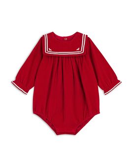 Petit Bateau Petit Bateau Girls' Corduroy Long Sleeve Body Suit