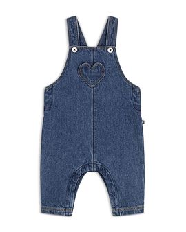 Petit Bateau Petit Bateau Girls' Denim Overalls