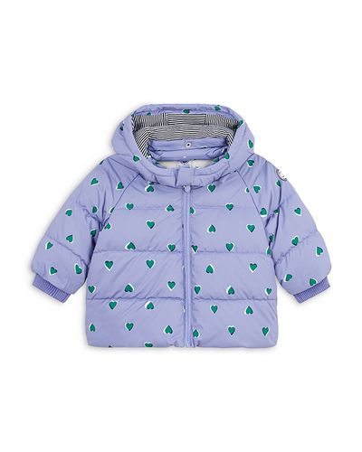Petit Bateau Petit Bateau Girls' Printed Hooded Puffer Jacket