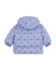 Petit Bateau Petit Bateau Girls' Printed Hooded Puffer Jacket - 2