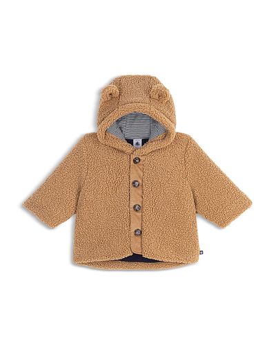 Petit Bateau Petit Bateau Unisex Hooded Sherpa Coat