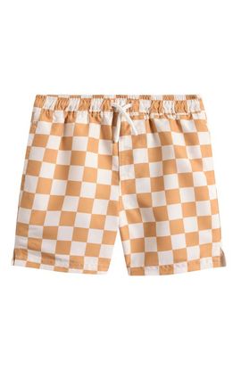 Petit Lem Petit Lem Checkerboard Swim Trunks