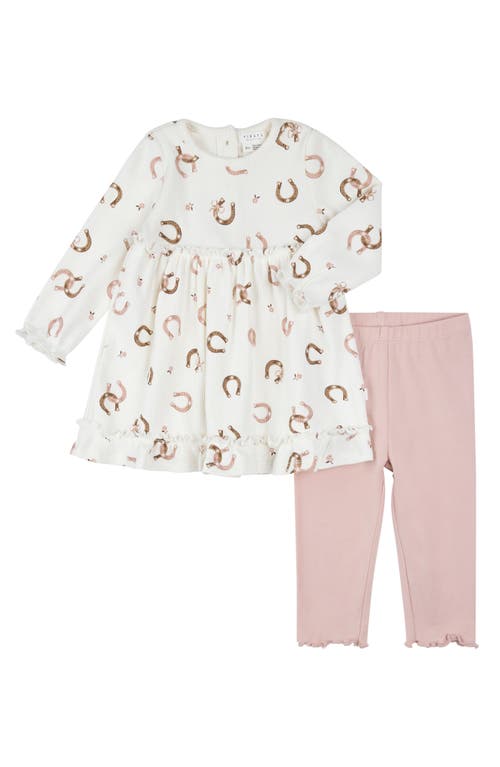 Petit Lem Petit Lem Kids' 2-Piece Dress & Leggings Set