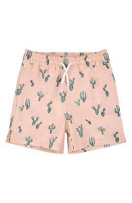 Petit Lem Petit Lem Kids' Cactus Print Swim Trunks