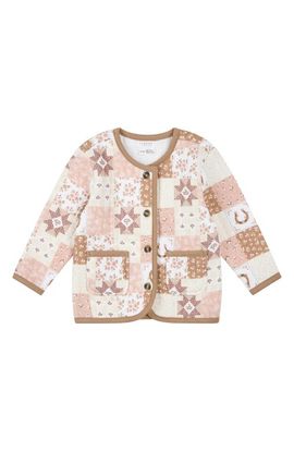 Petit Lem Petit Lem Kids' Quilted Patchwork Cardigan