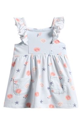 Petit Lem Petit Lem Shell Print Ruffle Dress