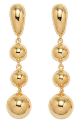 Petit Moments Petit Moments Ball Drop Statement Earrings