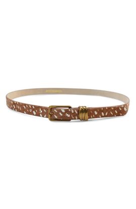 Petit Moments Petit Moments Bambi Genuine Calf Hair Belt