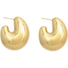 Petit Moments Petit Moments Bean Hoop Earrings