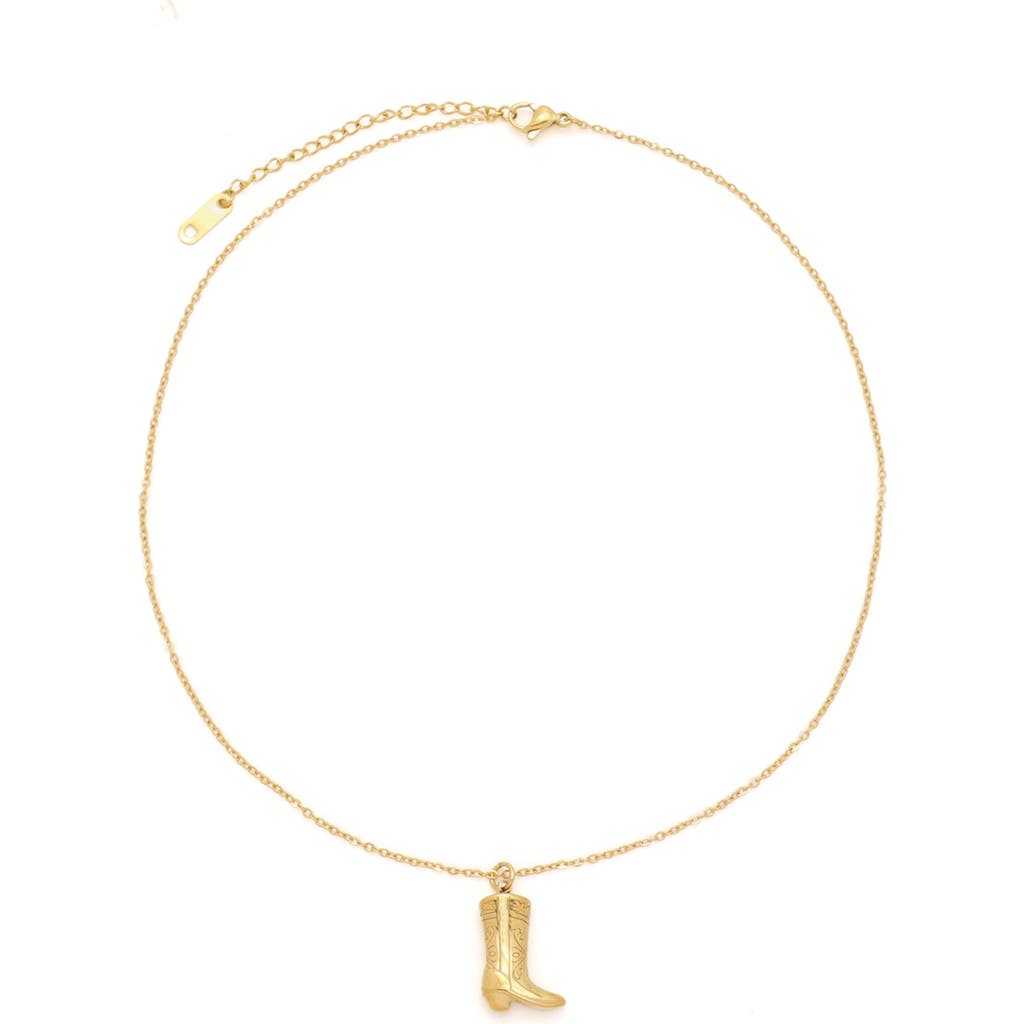 Petit Moments Petit Moments Boot Pendant Necklace
