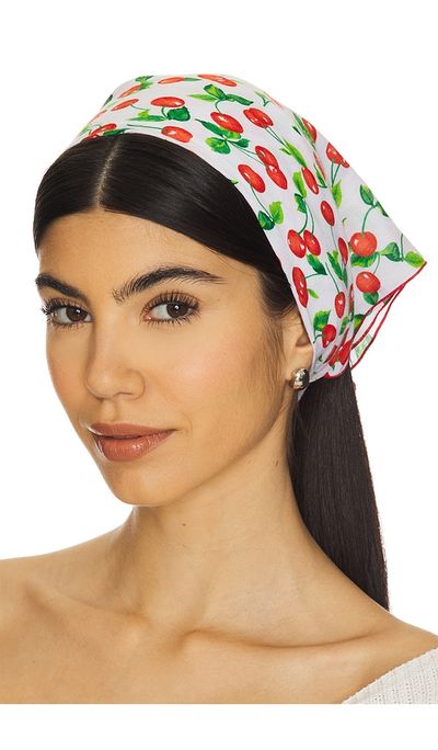 petit moments petit moments Cherry And Polka Dot Scarf Set