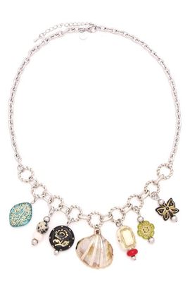 Petit Moments Petit Moments Crest Charm Necklace