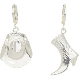 Petit Moments Petit Moments Faye Mismatched Western Drop Earrings