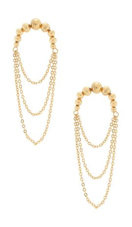 petit moments petit moments Gilded Earrings