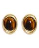 Petit Moments Petit Moments Heirloom Tiger's Eye Quartz Stud Earrings - 1