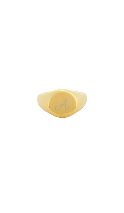 petit moments petit moments Initial Love Letter Ring