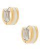 petit moments petit moments Mixed Metal Huggie Earrings - 1