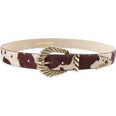 Petit Moments Petit Moments Modern Rodeo Faux Calf Hair Belt