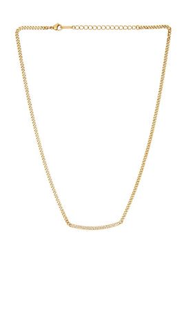 petit moments petit moments Pave Bar Necklace
