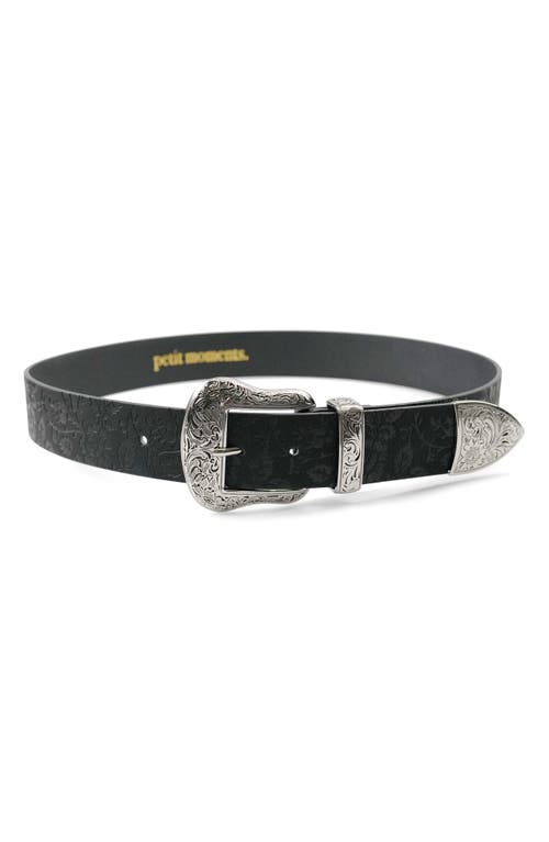 Petit Moments Petit Moments Roswell Debossed Belt