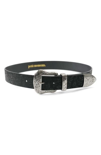 Petit Moments Petit Moments Roswell Debossed Belt