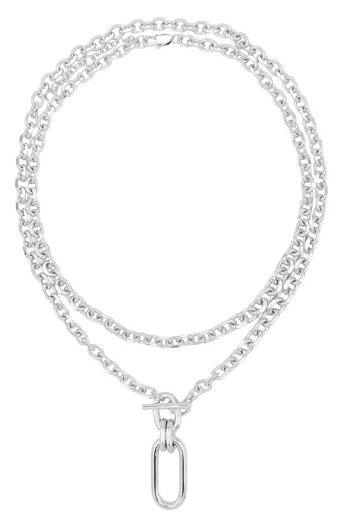 Petit Moments Petit Moments Set of 2 Carabiner Pendant Necklaces