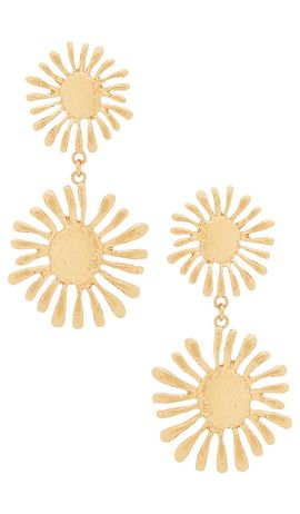 petit moments petit moments Sunburst Earrings