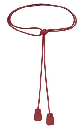 Petit Moments Petit Moments Tab Accent Faux Leather Tie Belt
