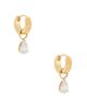 petit moments petit moments Teardrop Stone Earrings - 1