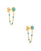 petit moments petit moments Turquoise Drop Earring - 1