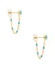 petit moments petit moments Turquoise Drop Earring - 2