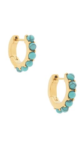 petit moments petit moments Turquoise Stone Huggies