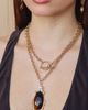Petit Moments Petit Moments Wander Stone Pendant Layered Necklace - 2