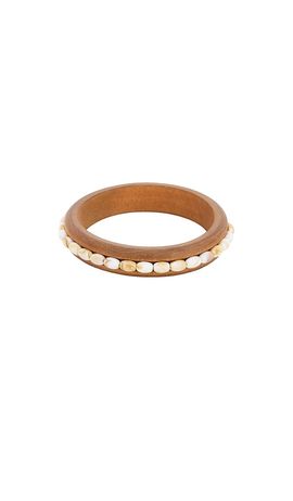 petit moments petit moments Wooden Beaded Cuff