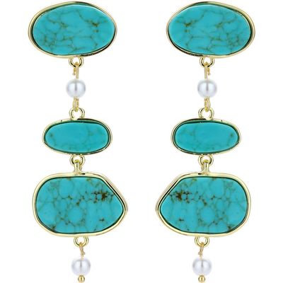 Petit Moments Petit Moments Woodland Linear Drop Earrings