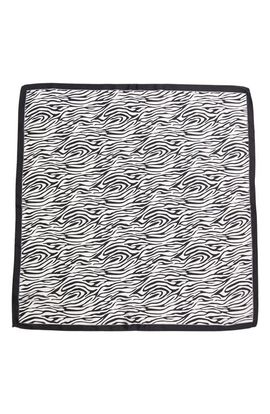 Petit Moments Petit Moments Zebra Print Square Scarf 